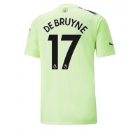 Manchester City Kevin De Bruyne #17 Tredjetrøje 2022-23 Kortærmet